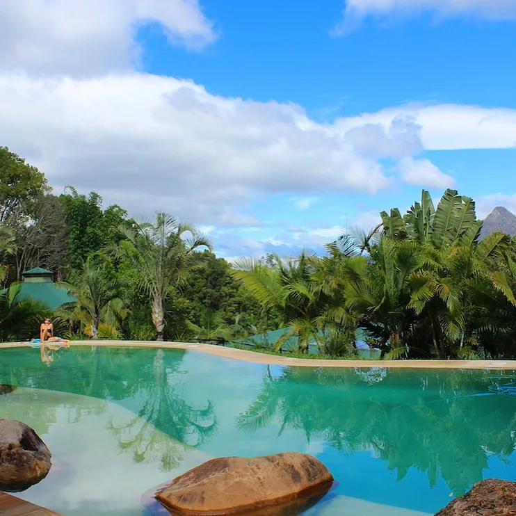 The pool at Gymea Retreat, Byron Hinterland, NSW